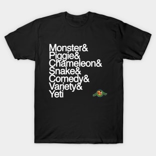 Monster&Piggie&Comedy&Variety T-Shirt